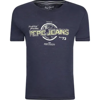 Pánské tričko Pepe Jeans London Tričko TRALPH | Barva:tmavě modrá | Velikost:116