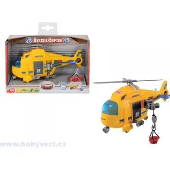 RC model letadla Záchranářský vrtulník se zvukovými a světelnými efekty.