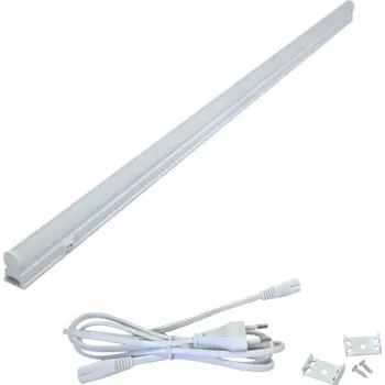 LED trubice Tracon LBV10WW Nábytkové LED T5 svítidlo, propojitelné 230 V, 50 Hz, 10 W, 800 lm, 3000 K, 60 cm, EEI=G (Tracon LBV10WW)