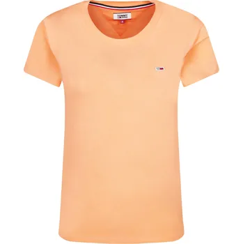 Tommy Jeans Tričko Tommy Classics | Barva:oranžový | Velikost:XS