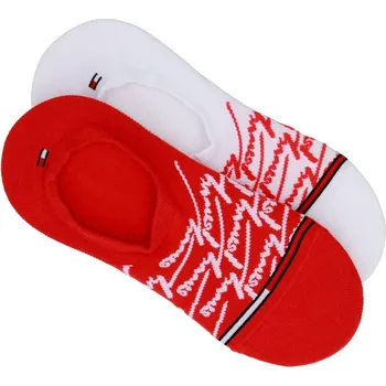 Tommy Hilfiger Ponožky 2-pack | Barva:červený | Velikost:43/46