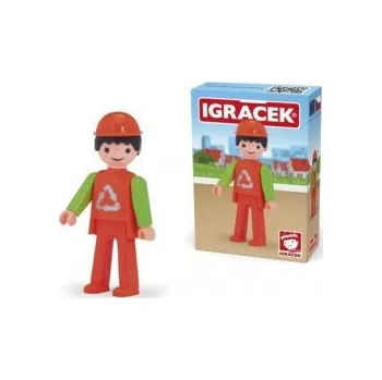 Hračka pro nejmenší Igráček postavička popeláře > varianta popelář