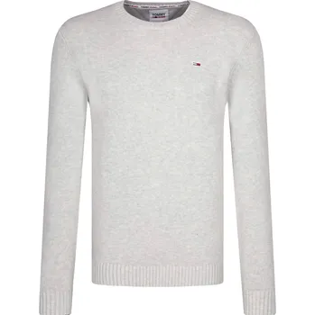 Pánský svetr Tommy Jeans svetr | Barva:šedý | Velikost:XXL