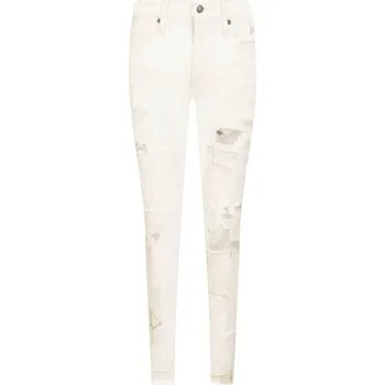 Dámské kalhoty POLO RALPH LAUREN Džíny Astor | Barva:krémová | Velikost:26