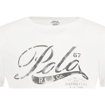 Pánské tričko POLO RALPH LAUREN Tričko | Barva:krémová | Velikost:XXL