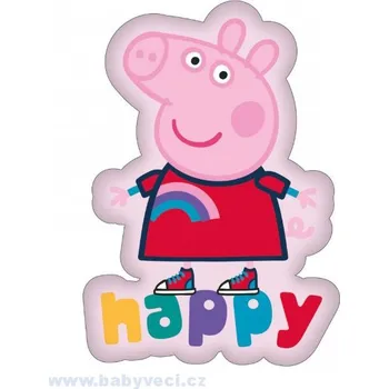 Povlečení Polštář Peppa pig prasátko > varianta polštář peppa duha