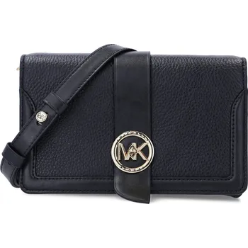 Michael Kors Kůžoná crossbody kabelka charm | Barva:černý | Velikost:OS