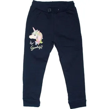 Dívčí tepláky slabé JEDNOROŽEC 9358 modré