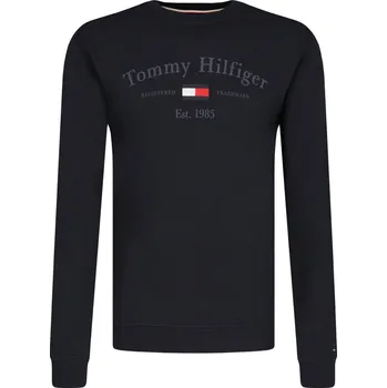 Pánský svetr Tommy Hilfiger Mikina ARCH ARTWORKT | Barva:tmavě modrá | Velikost:S