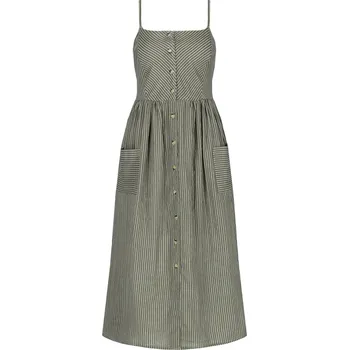 Dámské šaty NA-KD Šaty | Barva:olivový | Velikost:34