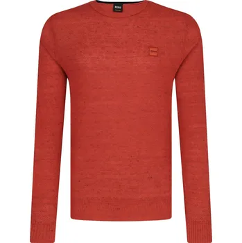 Pánský svetr BOSS CASUAL Svetr kadrisly | Barva:bronzově hnědý | Velikost:XL