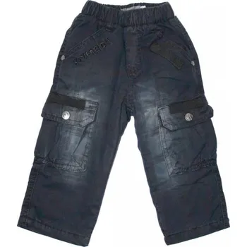 Zateplené kojenecké kalhoty Akce, Sleva černé 702/1 vel. 74