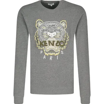 Pánská mikina Kenzo Mikina Tiger | Barva:šedý | Velikost:S
