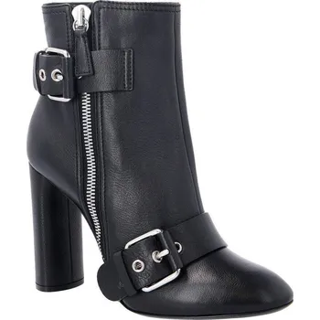 Dámské holínky Casadei Kůžoné kotníkové boty SARA | Barva:černý | Velikost:36