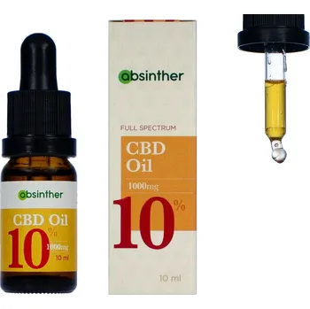 CBD ABSINTHER.cz CBD olej 10% 10ml Počet: 96 ks (330,17 Kč bez DPH/ks)