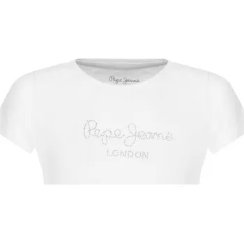 Dámské tričko Pepe Jeans London Tričko Nuria | Barva:bílý | Velikost:110