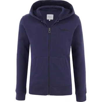 Pánská mikina Pepe Jeans London Mikina zip thru boys | Barva:tmavě modrá | Velikost:140