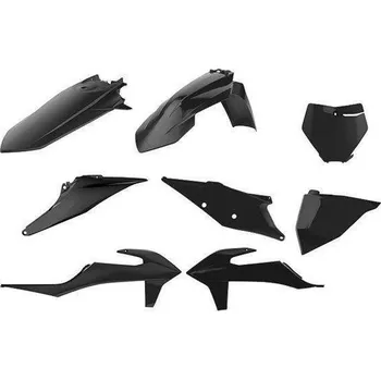 POLISPORT kompletní plasty KTM SX/SXF 19-20 XC/XC-F 19-20, barva černá KTM SX-F 250 rok 19-20