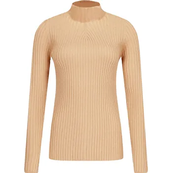 Dámský svetr GUESS JEANS Svetr | Barva: okrová | Velikost:M