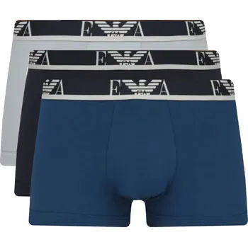 Boxerky Emporio Armani Boxerky 3-pack | Barva:tmavě modrá | Velikost:XL