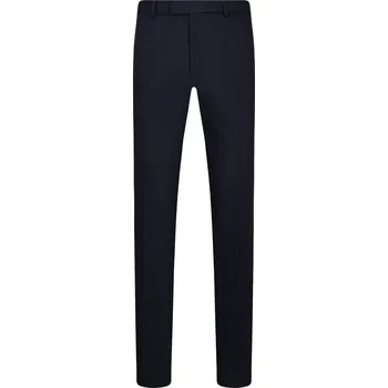 HUGO Vlněné kalhoty Heiron204_WG | Barva:tmavě modrá | Velikost:48