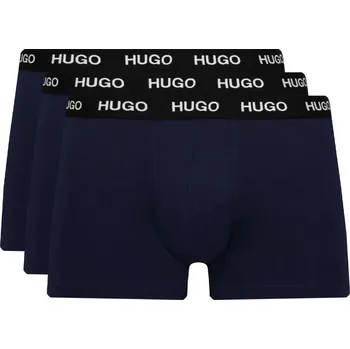 Boxerky HUGO Boxerky 3-pack | Barva:tmavě modrá | Velikost:L