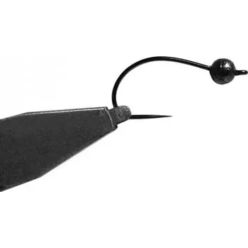 Umělá nástraha Jigovky.cz jigové hlavičky Hanák H 360 BL Black vel.8 5ks Gramáž: 0,6g