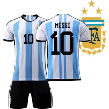 Fotbalový komplet Argentina Messi 2023 Velikost: 146 (9-10 roky)