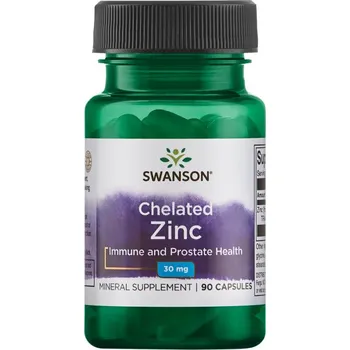 Swanson Chelated Zinc 90 cps.