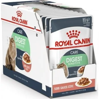 Krmivo pro kočku Royal Canin Digest Sensitive v omáčce 12 x 85 g