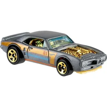 autíčko Hot Wheels Satin nad Chrome CUSTOM '67 PONTIAC FIREBIRD 1:64