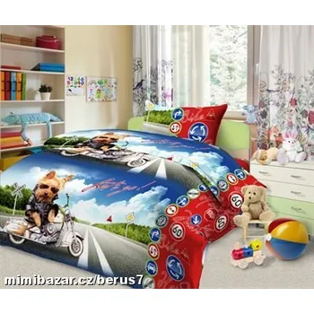 Povlečení POVLEČENÍ pejsek JORKŠÍR