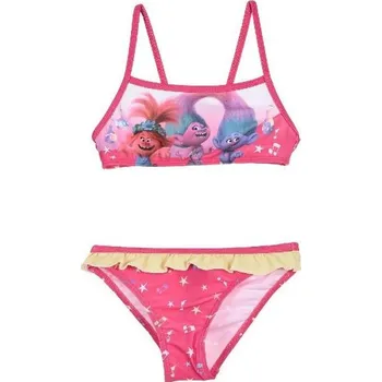 Dívčí plavky PLAVKY TROLLOVÉ > varianta 1915 malinové Barva: 1915 malinové, Velikost: 116