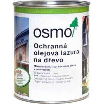 Lak na dřevo OSMO Ochranná olejová lazura Odstín: 702 Modřín, Velikost balení: 2.5 l