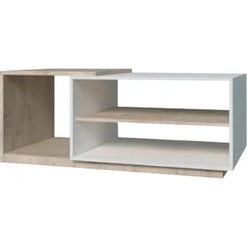 Komoda Polička Etna 120 cm, bílá / dub