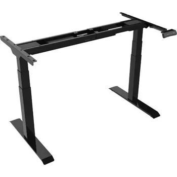Psací stůl Elektrická výškově nastavitelná podnož DEF 223 černá