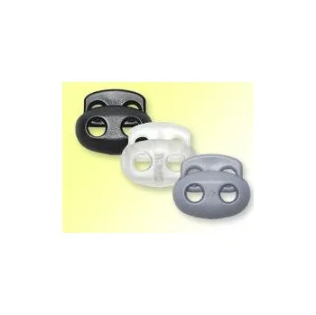 Brzdička dvoušňůrová - čirá 01, 17 x 15 mm