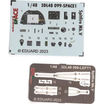 Plastikový model Eduard 1/48 Spitfire Mk.V SPACE (AIRFIX)