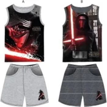 KOMPLET TRIČKO A KRAŤASY STAR WARS > 699 - tmavě šedá > velikost 110