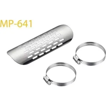 Motor pro motocykl ACCEL ochrana výfukových svodů 4T - barva stříbrná (ocel nerez)