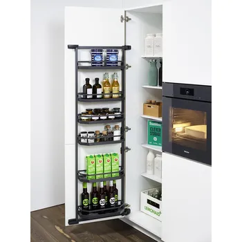 Nábytkové kování KES 003636 Tandem Side, potravinová skříň, Arena Style, 450/600, antracit (KES 003636 Tandem Side, potravinová skříň, Arena Style, 450/600, antracit)