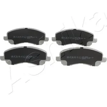 Brzdová destička Sada brzdových destiček, kotoučová brzda ASHIKA 50-05-501