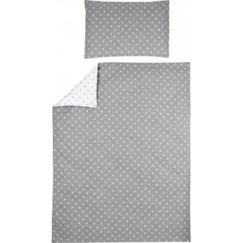 Povlečení Meyco povlečení 100 x 135 cm - Louis grey