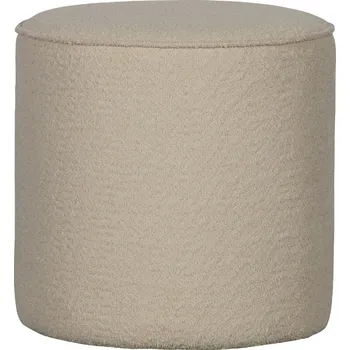 Sedací pytel WOOOD Plyšový pouf SARA krémový 350409-C