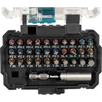 Bit Makita E-13552 sada bitů 1/4" Impact Primer, 31 ks v plastovém obalu
