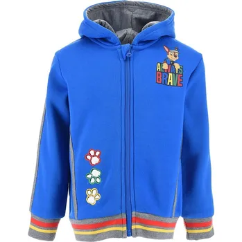 Chlapecká mikina Paw Patrol Modrá teplá mikina Velikost: 98