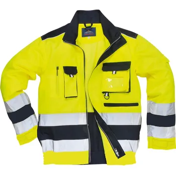 PORTWEST Bunda Lille Hi-Vis Velikost: M, Barva: žlutá-námořní modrá