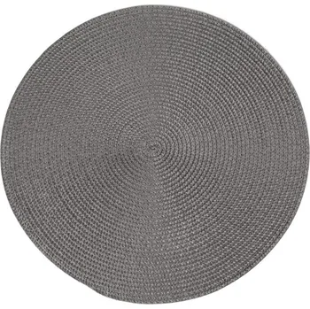 prostírání Prostírání kulaté JUDYTA šedá Ø 38 cm Mybesthome