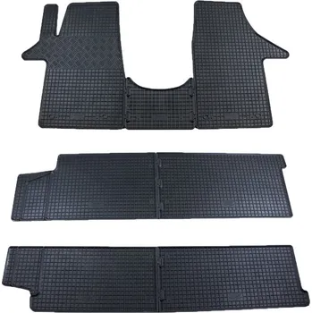 Auto-moto Gumové autokoberce VW Transporter/Caravelle T6 2015-2019 9míst. • Rigum