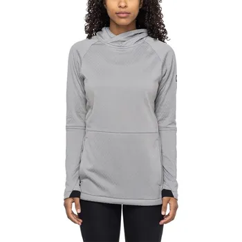 Pánská mikina 686 mikina - Wmns Mission Grid Fleece Hoody Grey (GRY) velikost: M